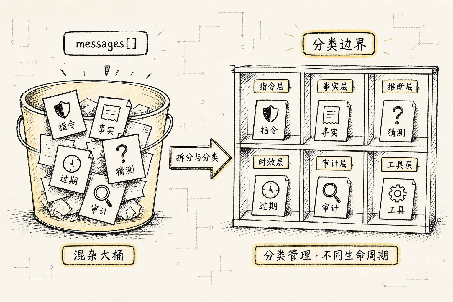 Context Manager 新范式：Agent 的注意力操作系统 - 二、先看旧模型为什么不够