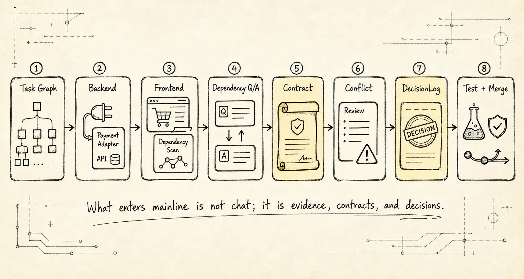 Agent Team payment refactor collaboration loop