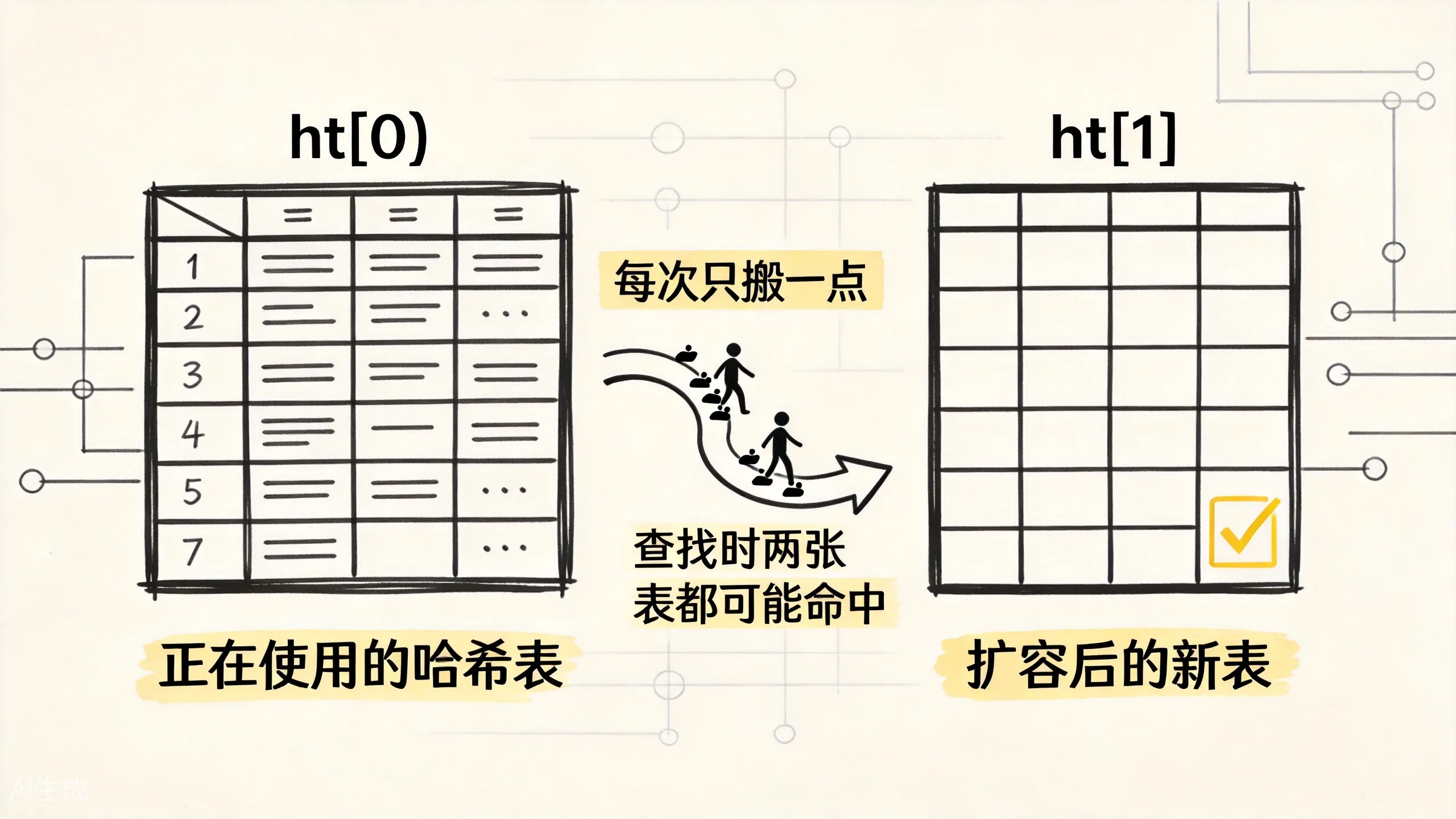 Redis 渐进式 rehash